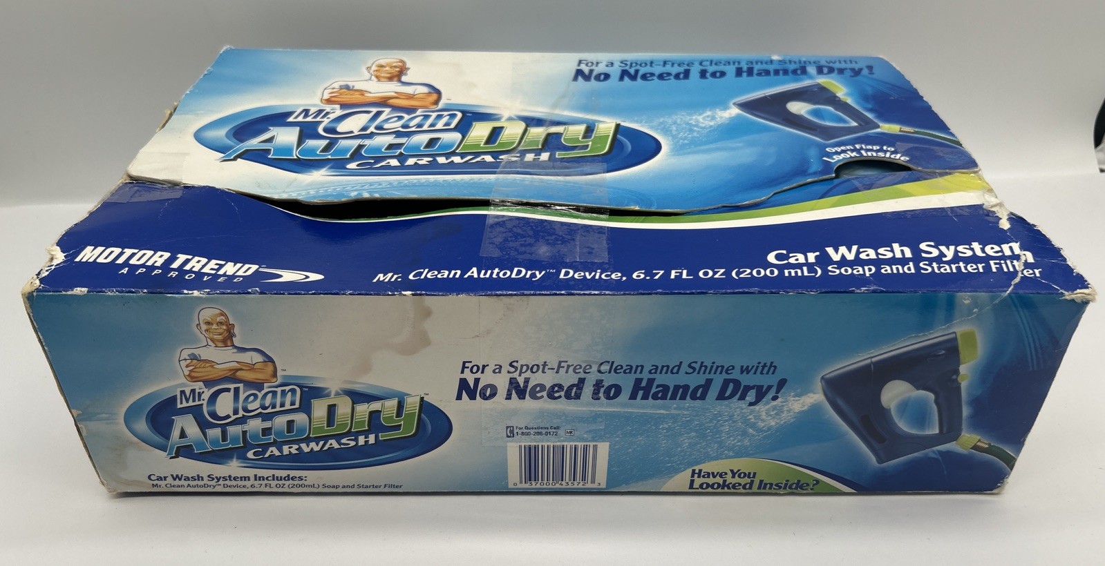 New Mr Clean AutoDry Car Wash Spray System Auto Dry Soap & Starter Filter NOS J4