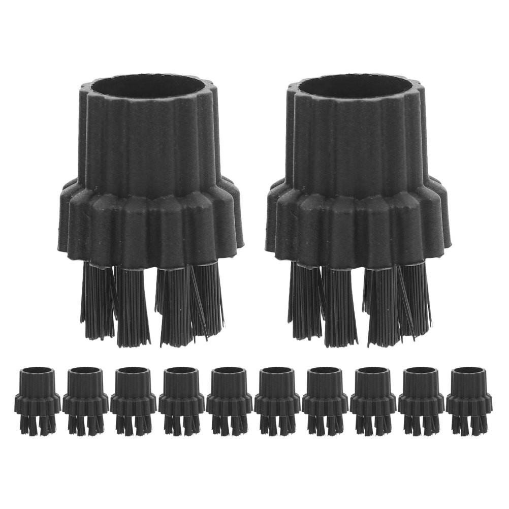 12pcs Steam Cleaner Brush Head M8 Steamer Attachments Nylon Brush Head