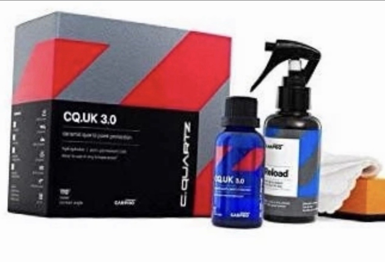 CARPRO CQUARTZ UK 3.0_50ml Kit w/Reload – Ceramic Coating, Quartz Nanotechnology