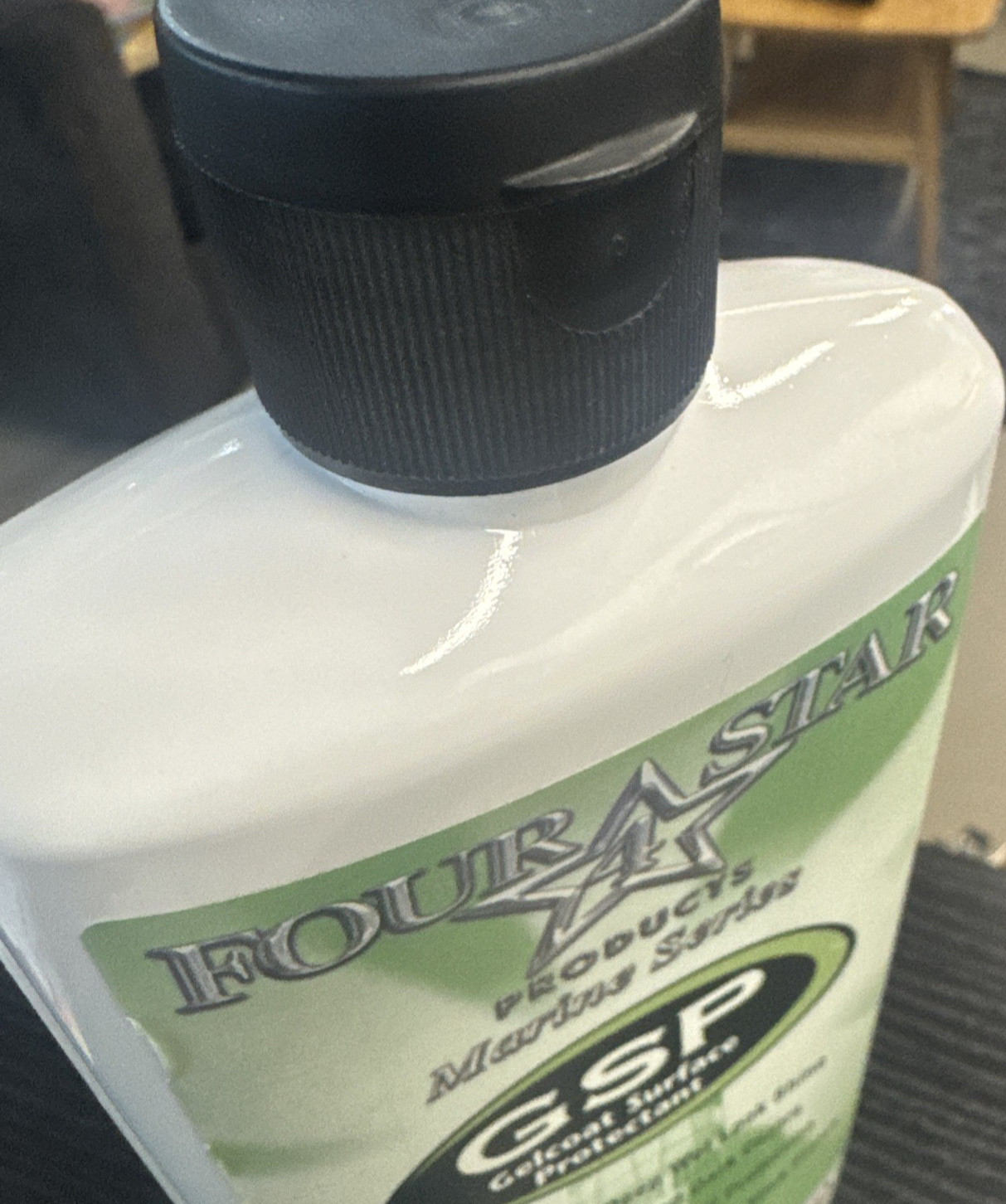 Four Star Marine and RV Repair Gelcoat Surface Protectant UV Wet Look 16 oz NEW