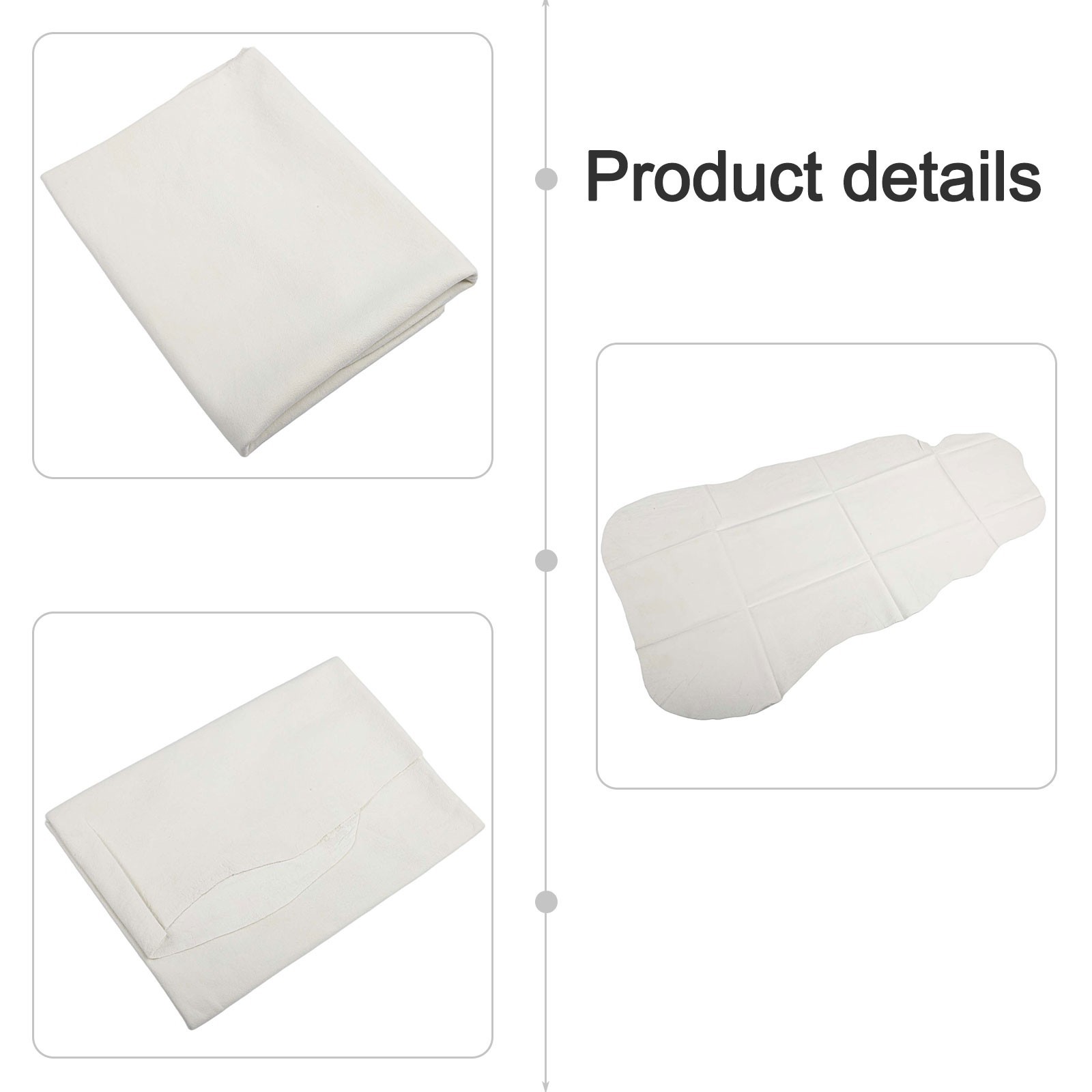 70X40cm Chamois Drying Cleaning Cloth Absorbent Towel For Home Auto Car-Washing