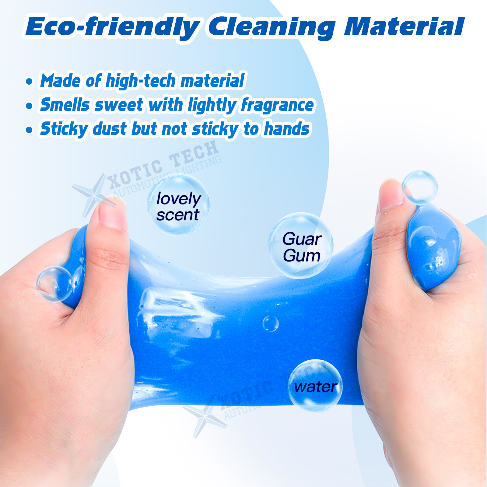 Dust Away Car Cleaning Gel Automotive Detail Putty Cleaning Slime for Laptops
