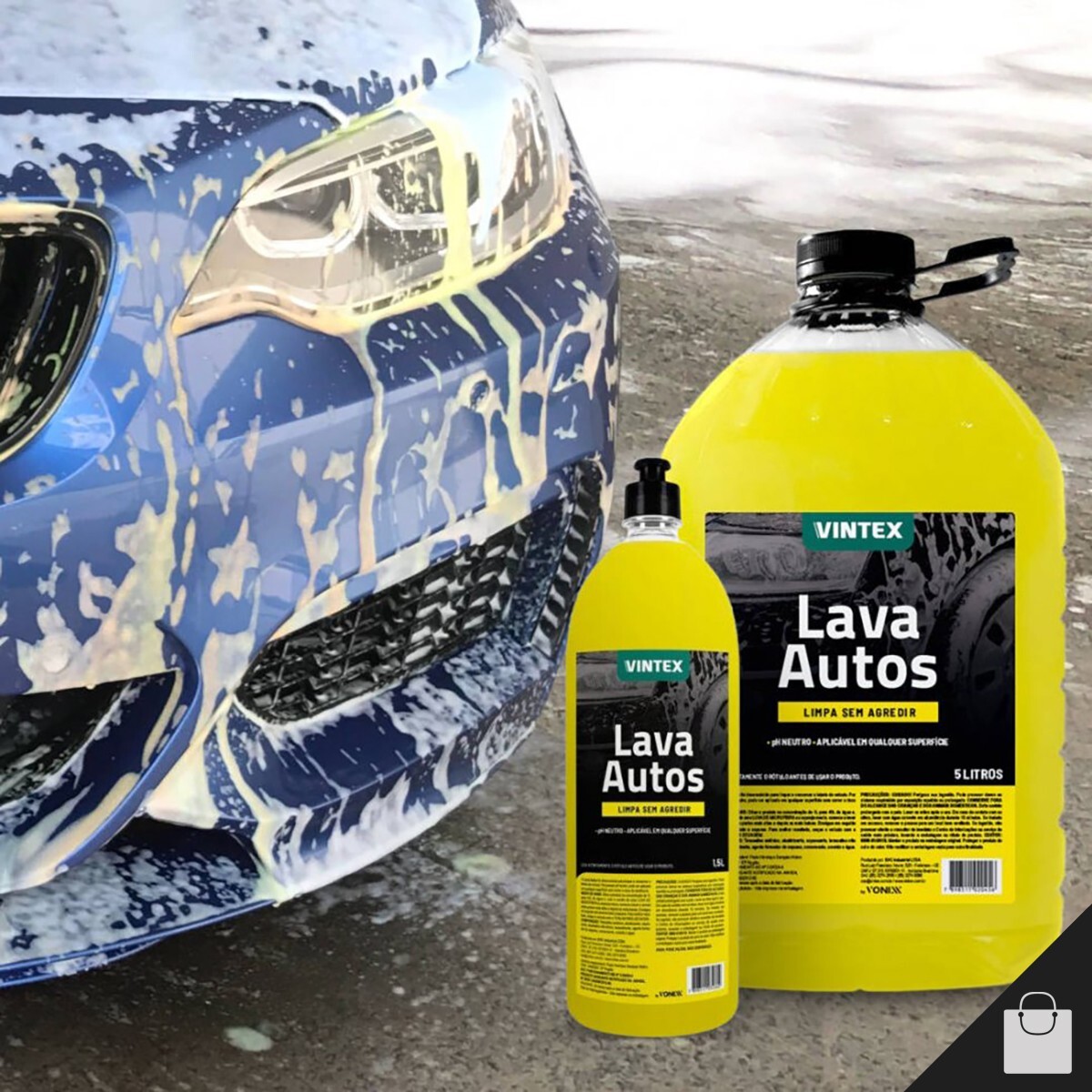 Vintex Alumax Pulviflex Lava Autos Automotive Cleaner Car Maintenance Kit Vonixx