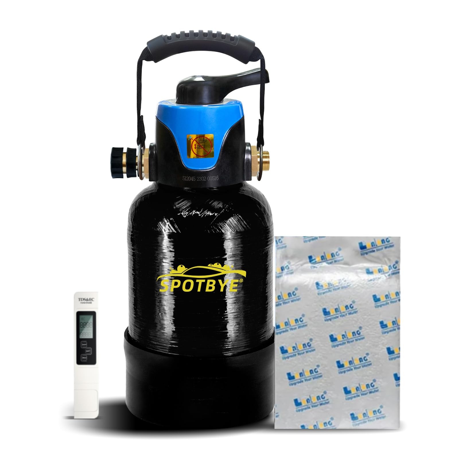 Portable Deionized Water System Spot Free Car Wash Filter Kit RV Boat Bypass