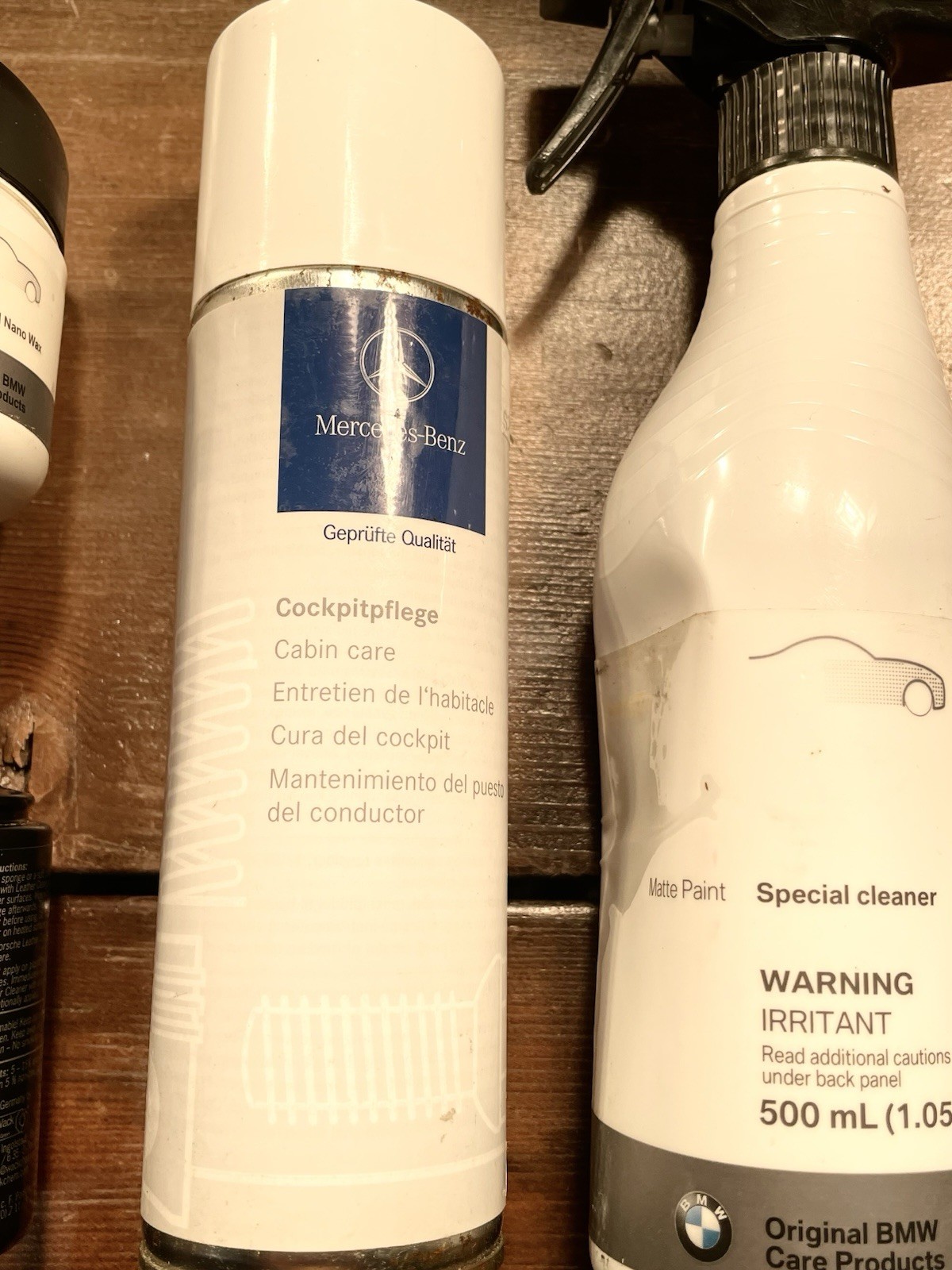 Porsche Car Care HARD WAX, SHAMPOO, LEATHER CARE, BMW DETAILER&NANO MERCEDES LOT