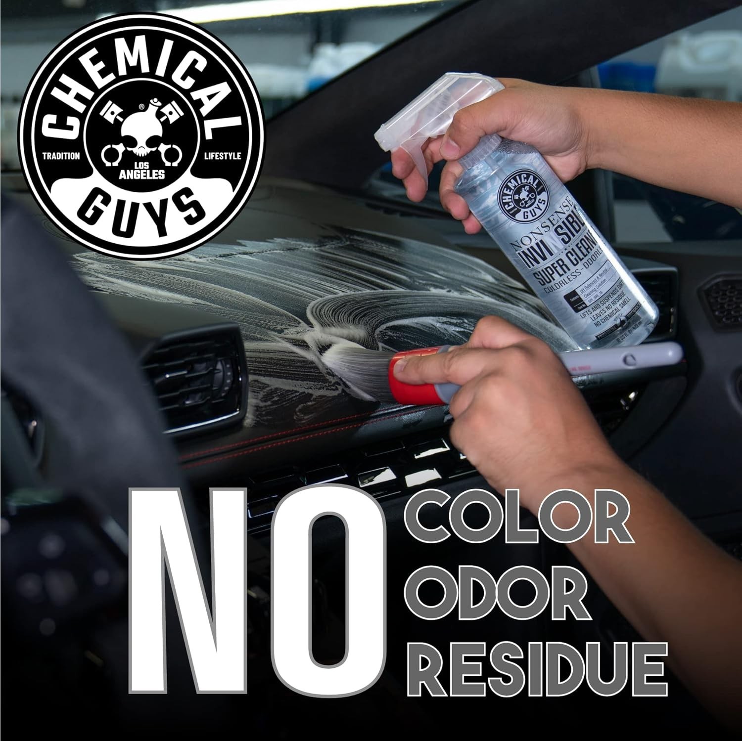 Chemical Guys Nonsense, Odorless Cleaner For Car Interior and Exterior 16fl oz