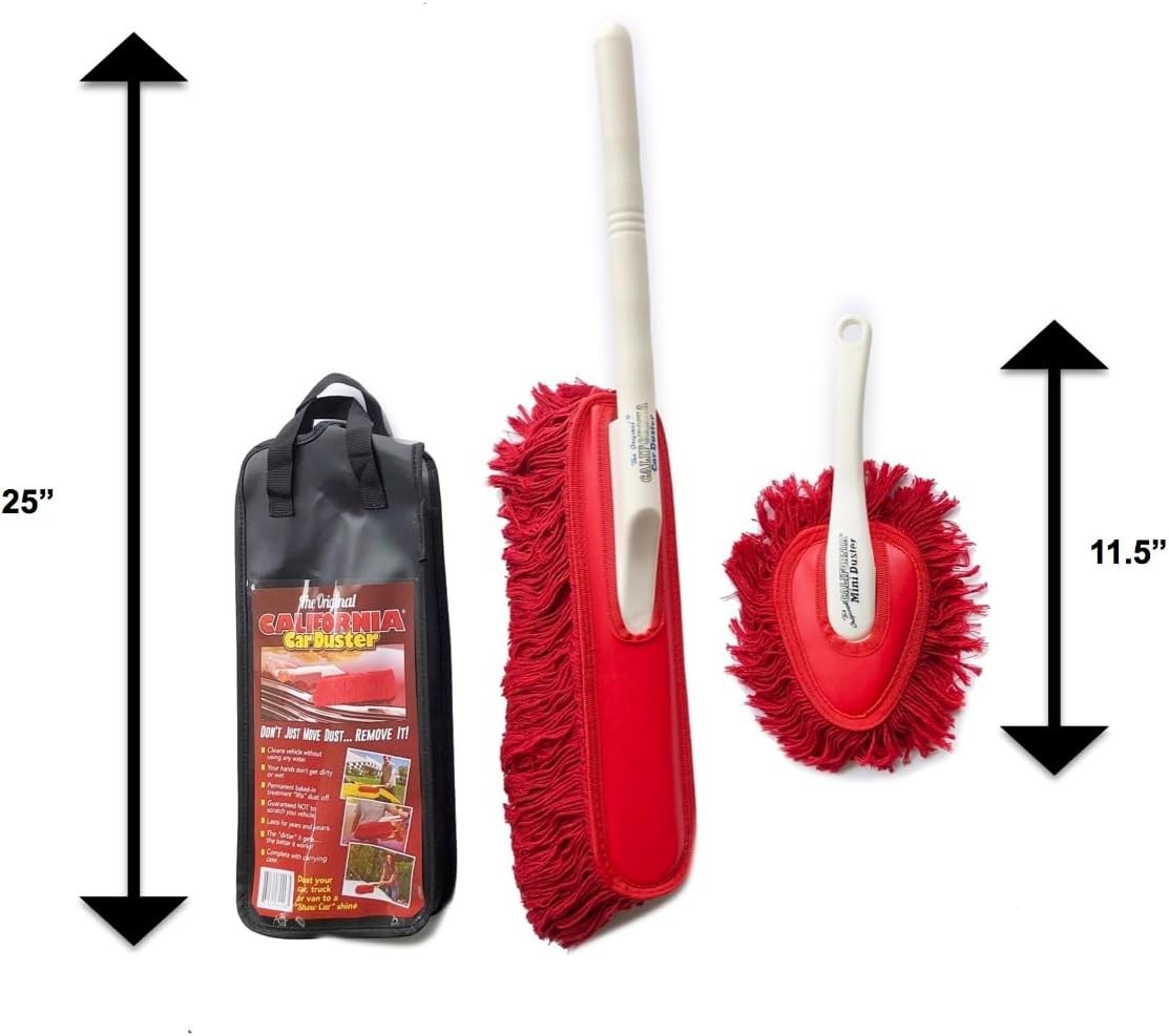 Ultimate Car Duster Kit with Plastic Handle – Efficient, Eco-Friendly Cleaning