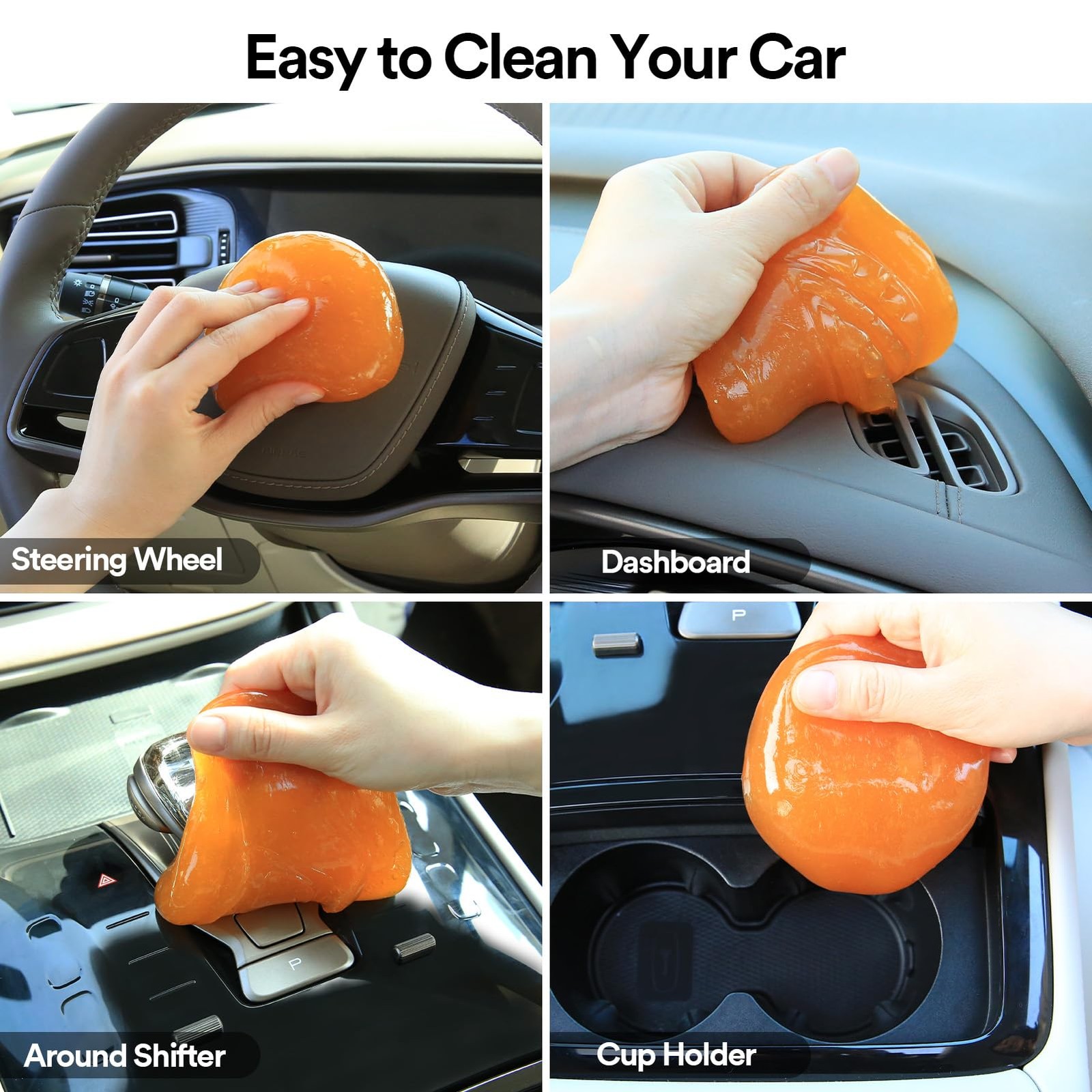 Car Cleaning Gel Car Putty Car Cleaning Kit Car Interior Cleaner Slime Car Clean