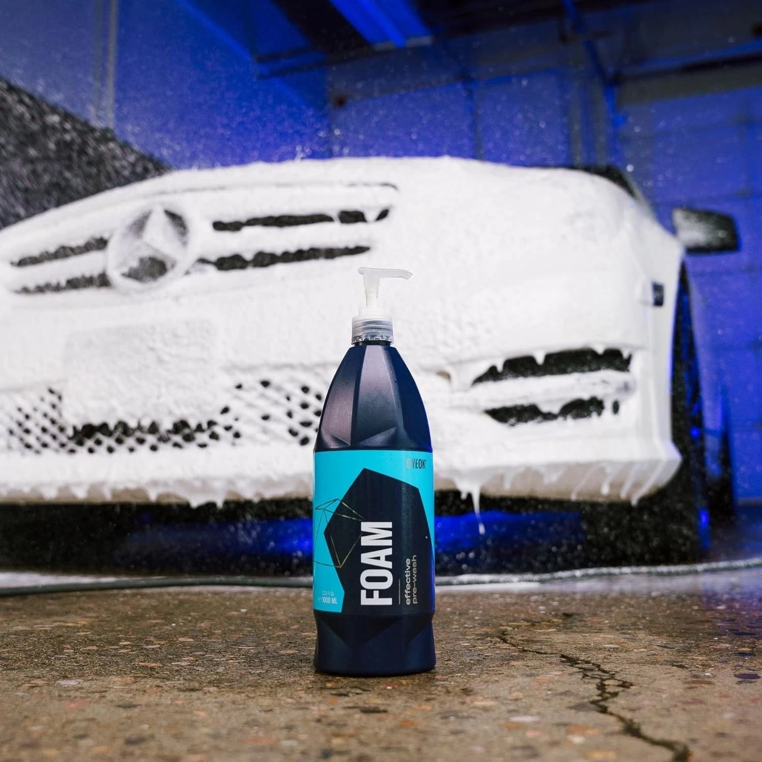 Car Foam Pre-Wash 33.8oz Touchless Snow Foam for Safe Paint Cleaning
