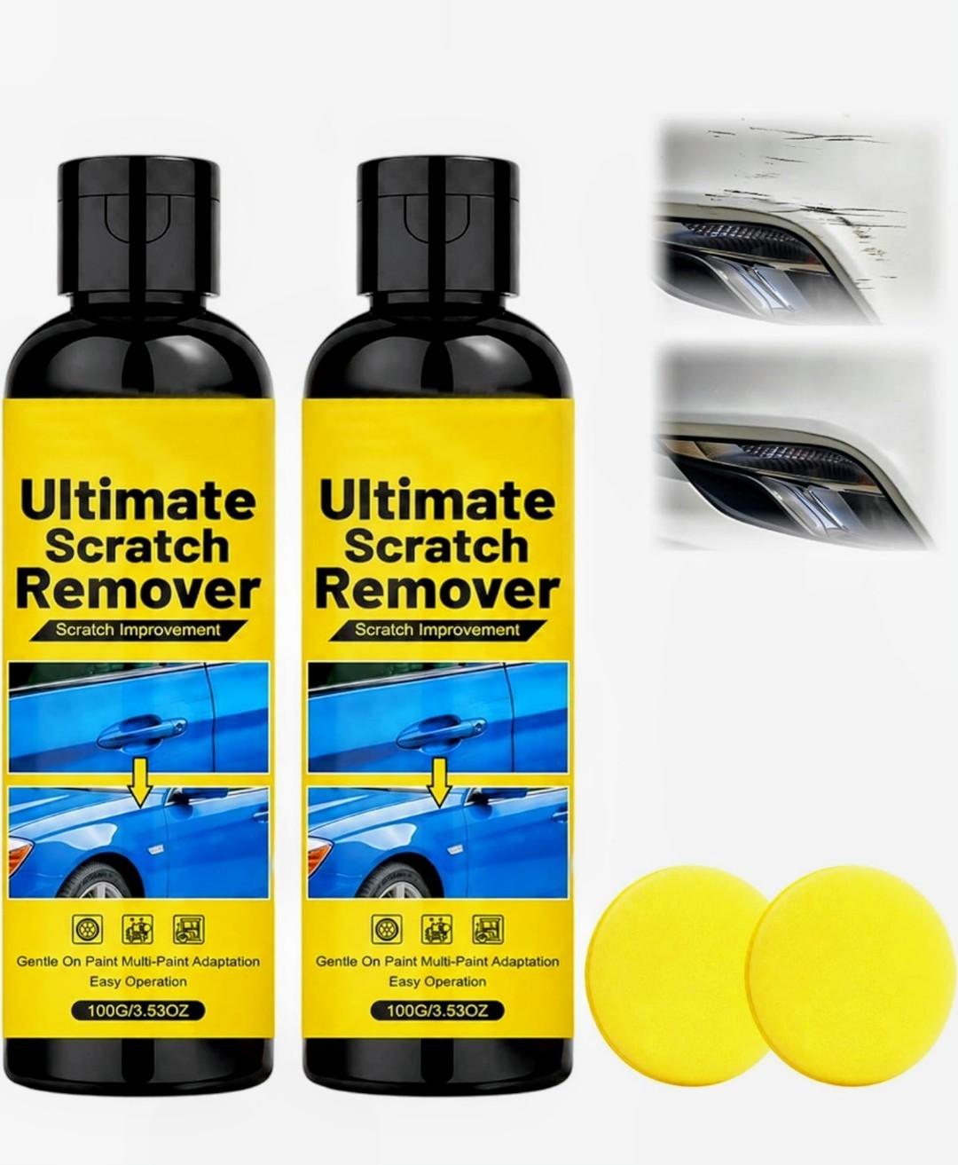 Scratch Remover, Car Scratch Remover Kit, Quick Fix Removal Paste For Scratches