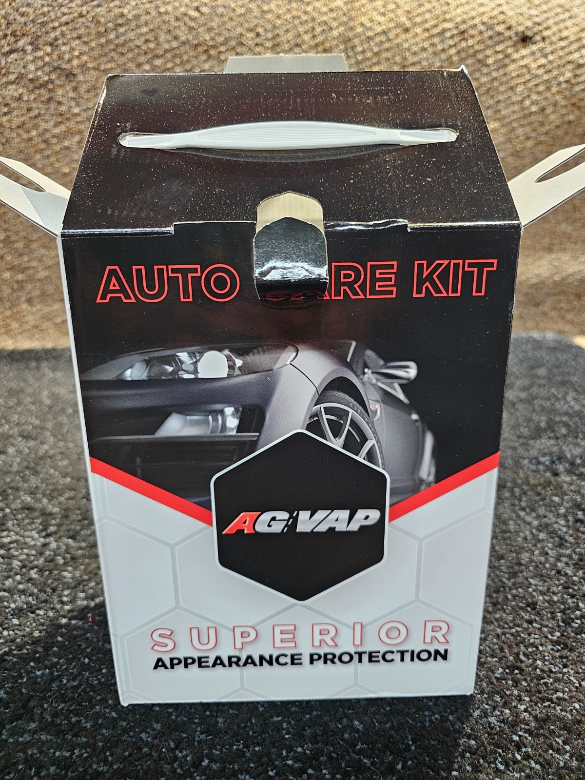 AG VAP Superior Appearance Auto Soap, Interior/Exterior Detailer & Glass Cleaner