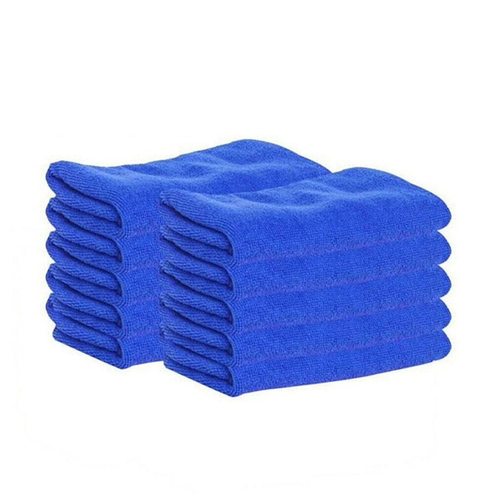 Automotive Soft Car Wash Towel Cloths Microfiber Cleaning Duster Detailing 10Pcs