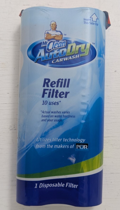 Mr Clean Auto Dry Car Wash Refill Filters 10 Uses New Sealed