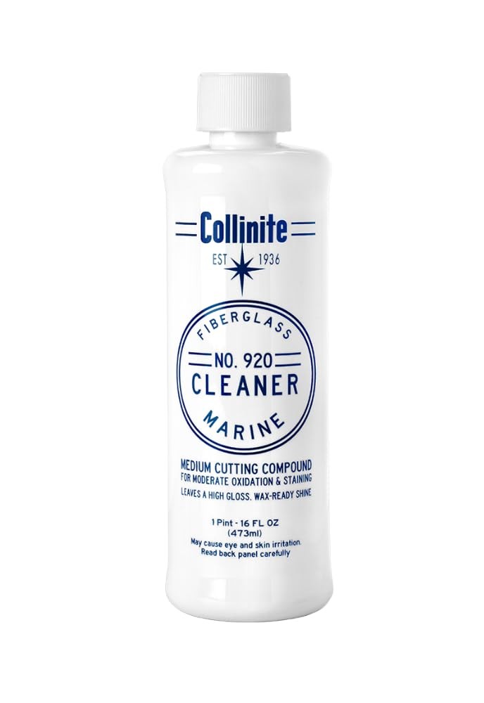 COLLINITE 920 Cleaner-Marine/RV Stain, Water Spot 16 Fl Oz (Pack of 1), White