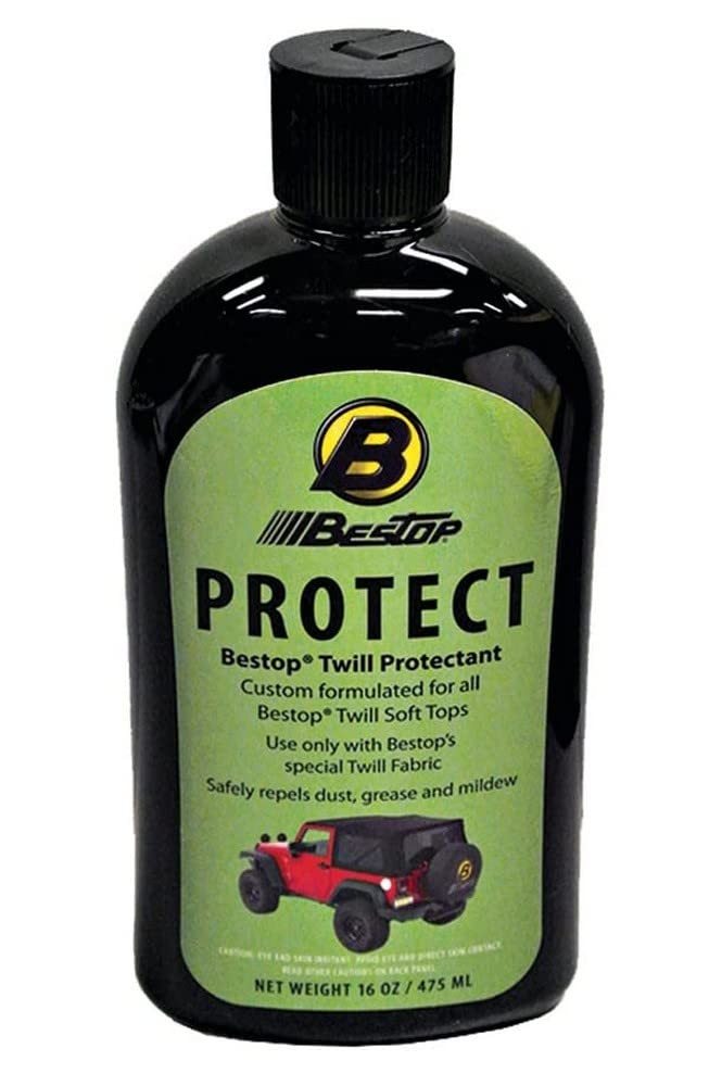 Bestop 1121700 16oz. Black & Color Twill Fabric Protectant