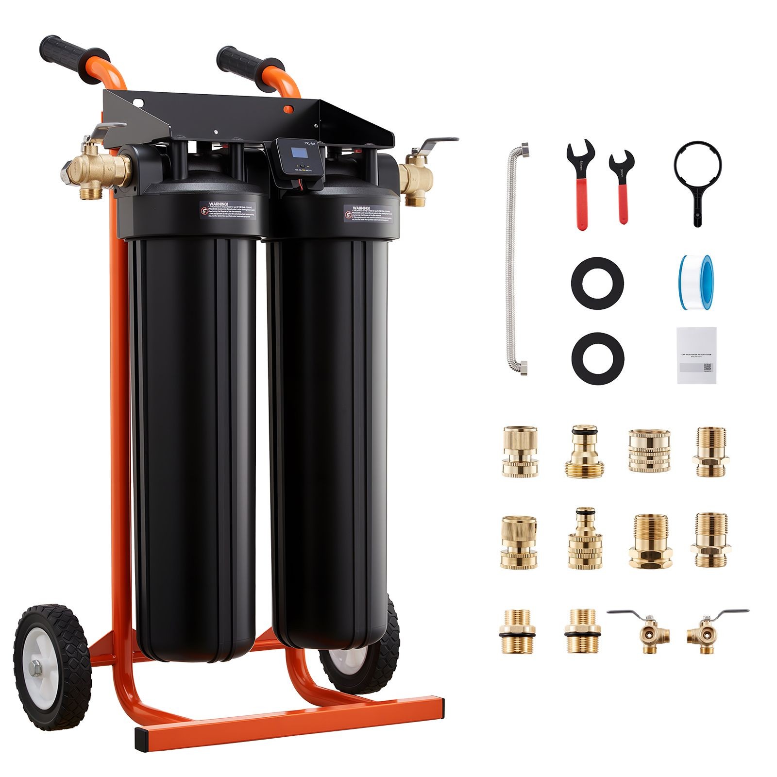 Portable DI Water System 2x4L Resin for Spotless Car Wash