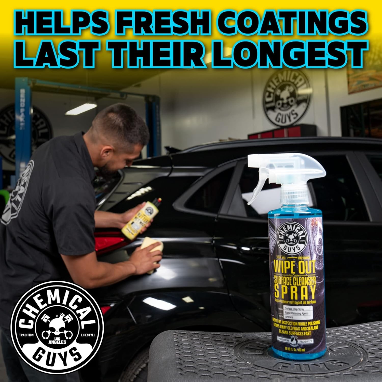 Chemical Guys – Wipe Out Surface Cleanser Spray (16 oz) (2 Pack)
