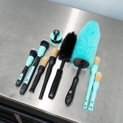 The Clean Garage Detailing Brush Starter Kit | 9 Brushes
