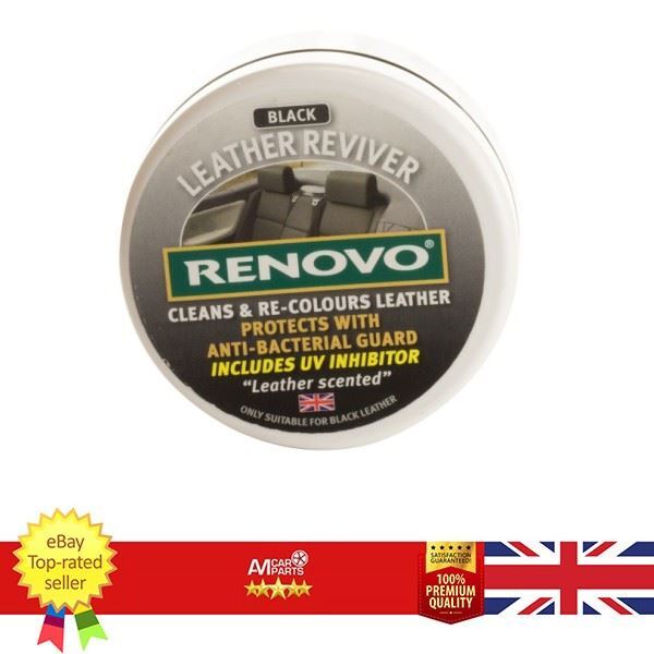 Leather Reviver – Black – 200ml RENOVO RLRBLA1147 (Leather Care)