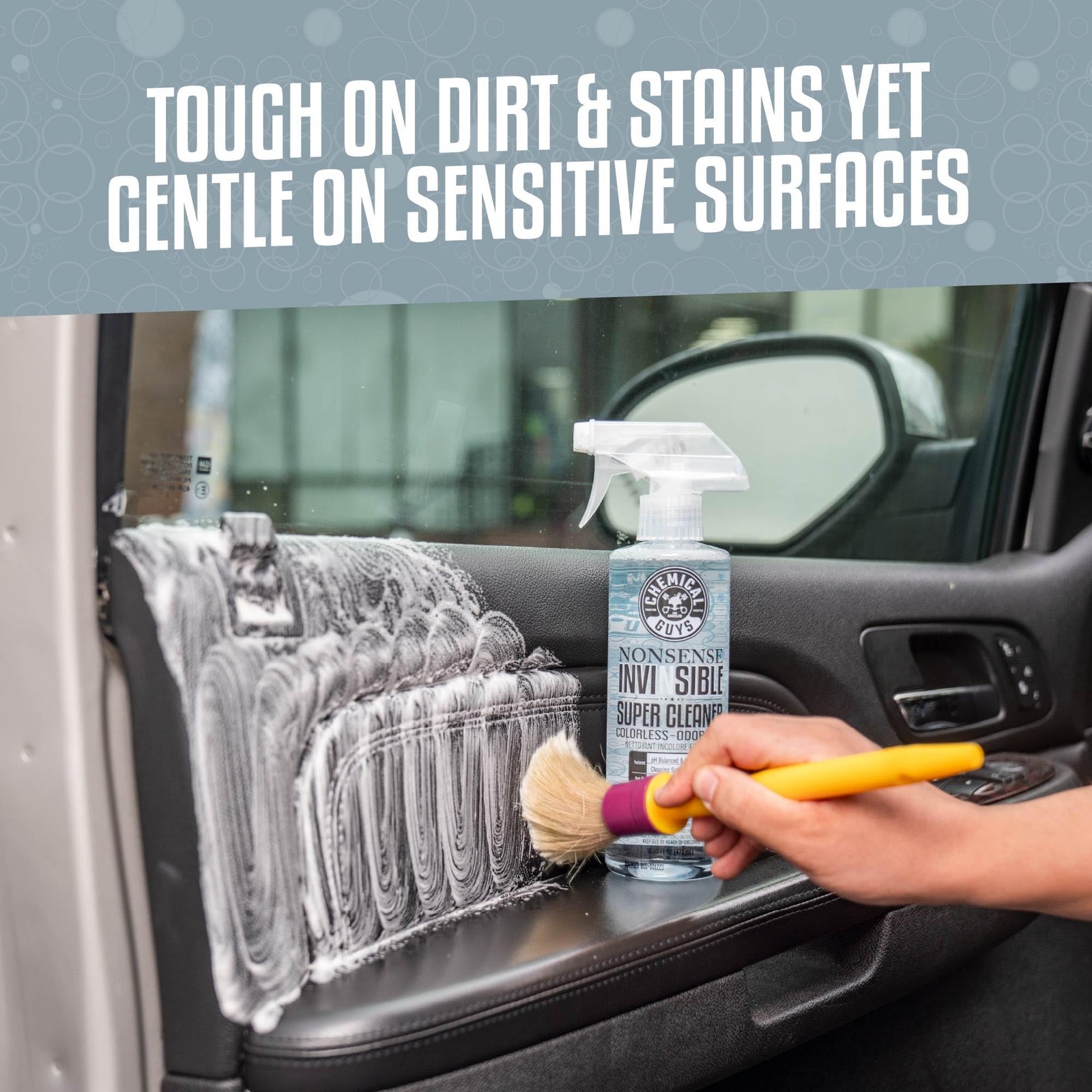 Chemical Guys 11Pc Car Interior Detailing Kit VRP, Nonsense, Glass, Brushes