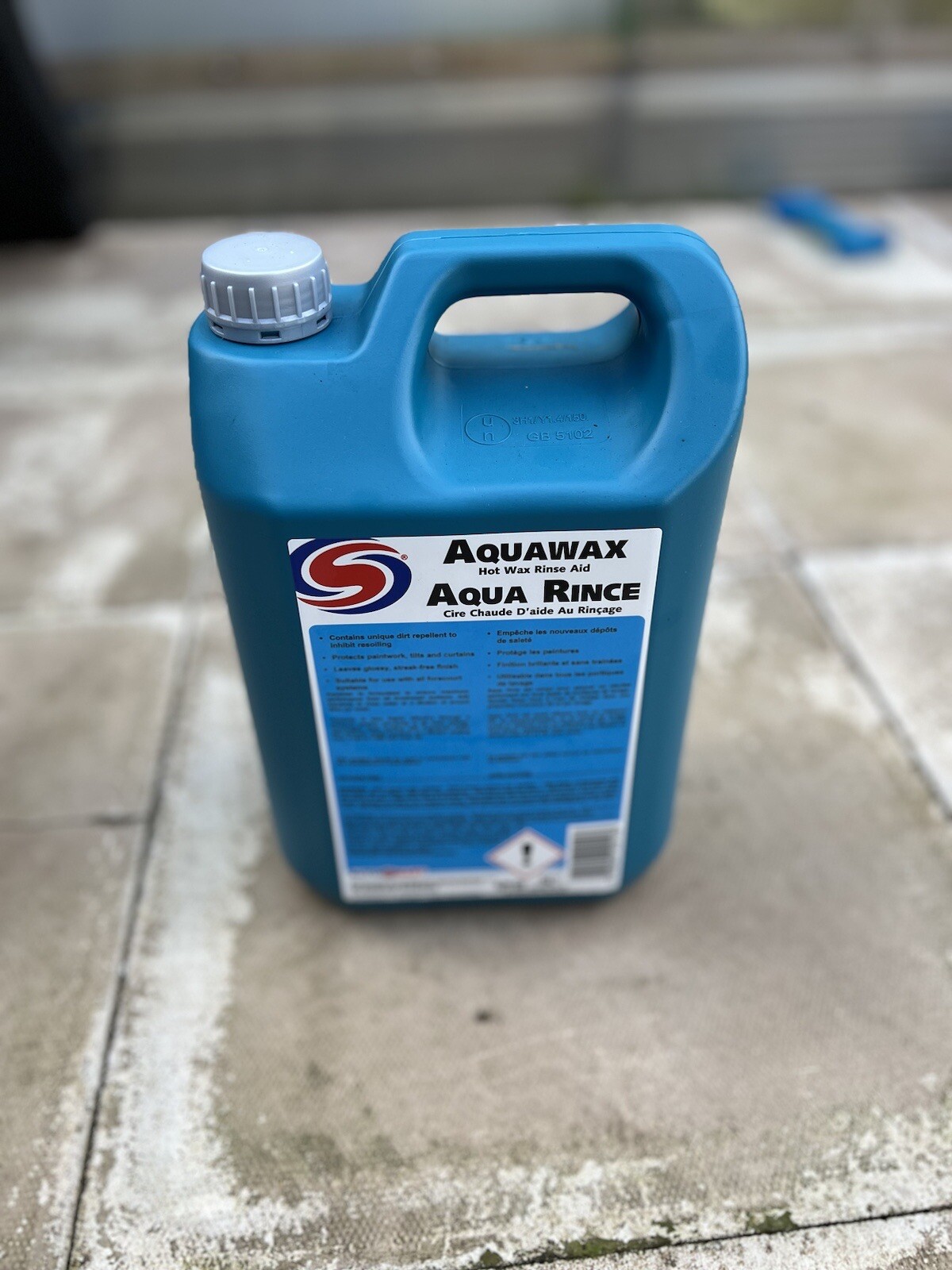 Autosmart Aquawax 5L 5 Litre (Hot car wax rinse aid – glossy finish