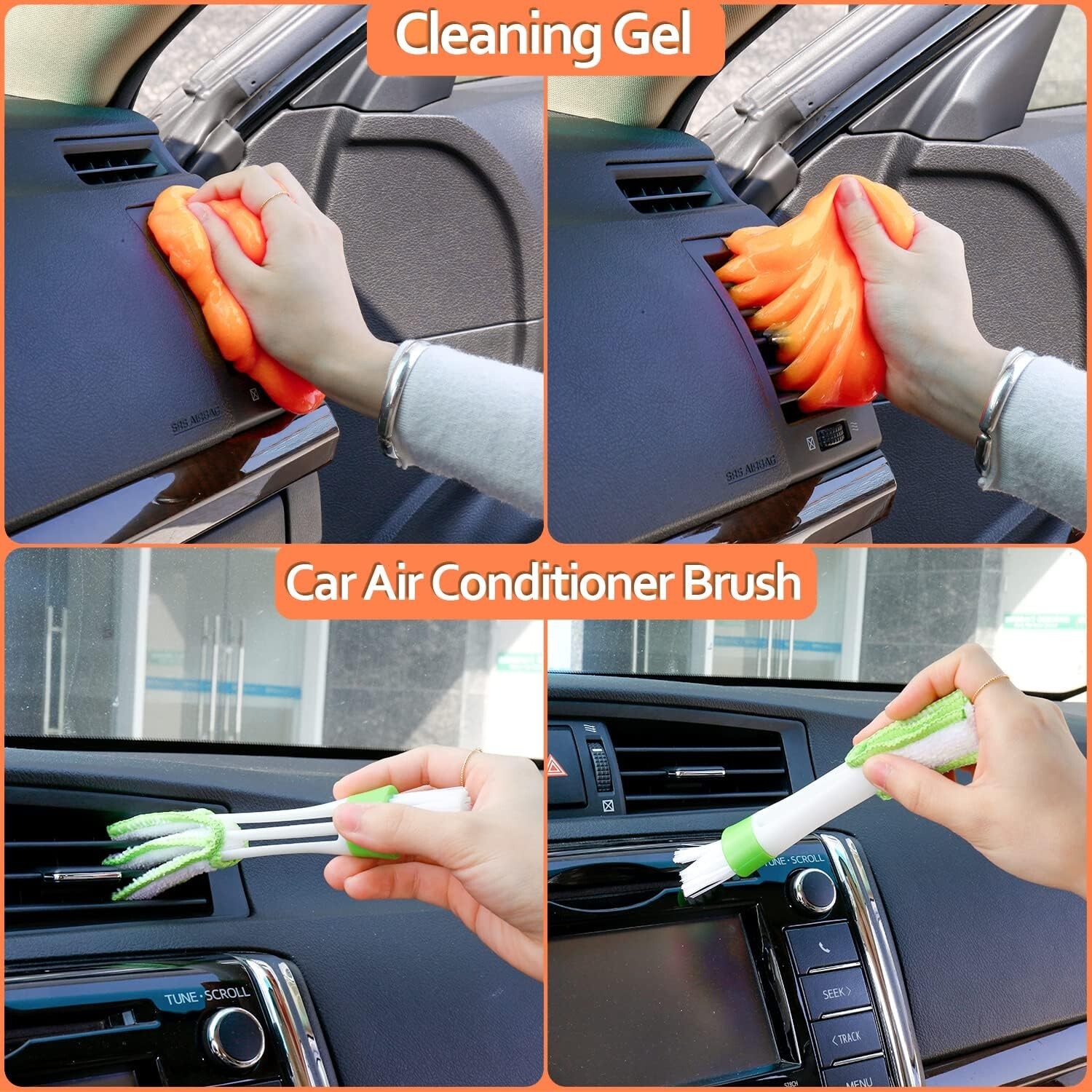 Comprehensive Car Washing Set – 17 Tools for Perfect Detailing and Maintenance