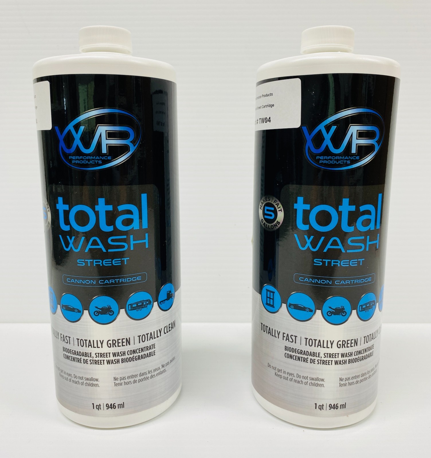WR Performance Total Wash Street Cannon Cartridge 2 PACK