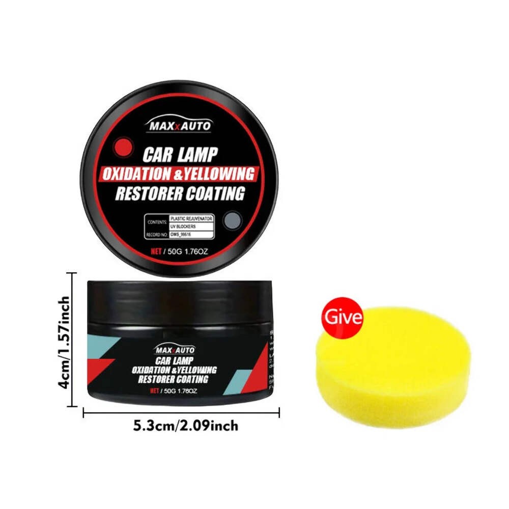 Car Headlight Restoration Polishing Headlamp Scratch Remover Repair Cleaning SUV