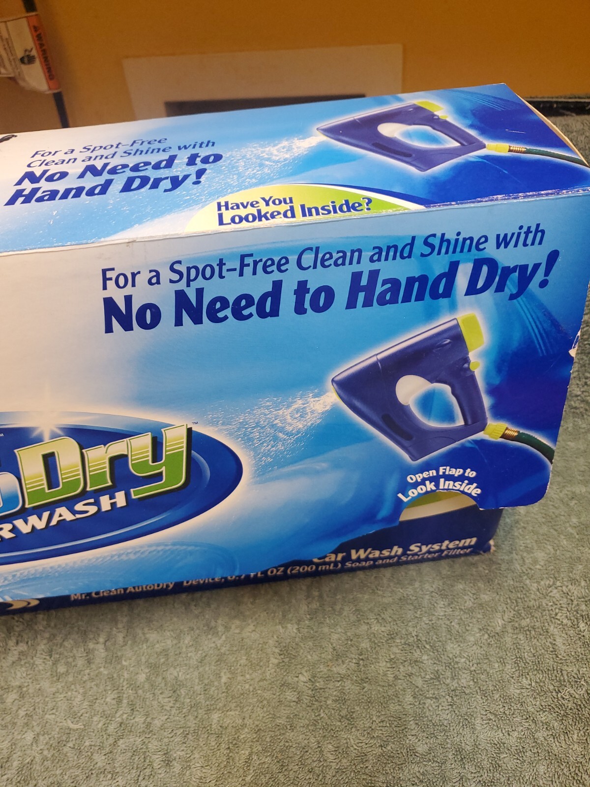 Mr. Clean AutoDry Carwash Car Wash System w/ Soap & Starter Filter