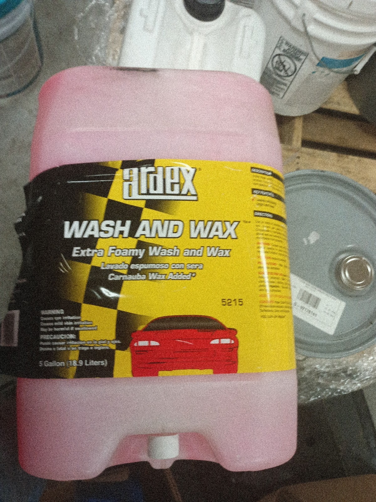 Ardex Wash and Wax Concentrate – Extra Foamy 5-Gal. –