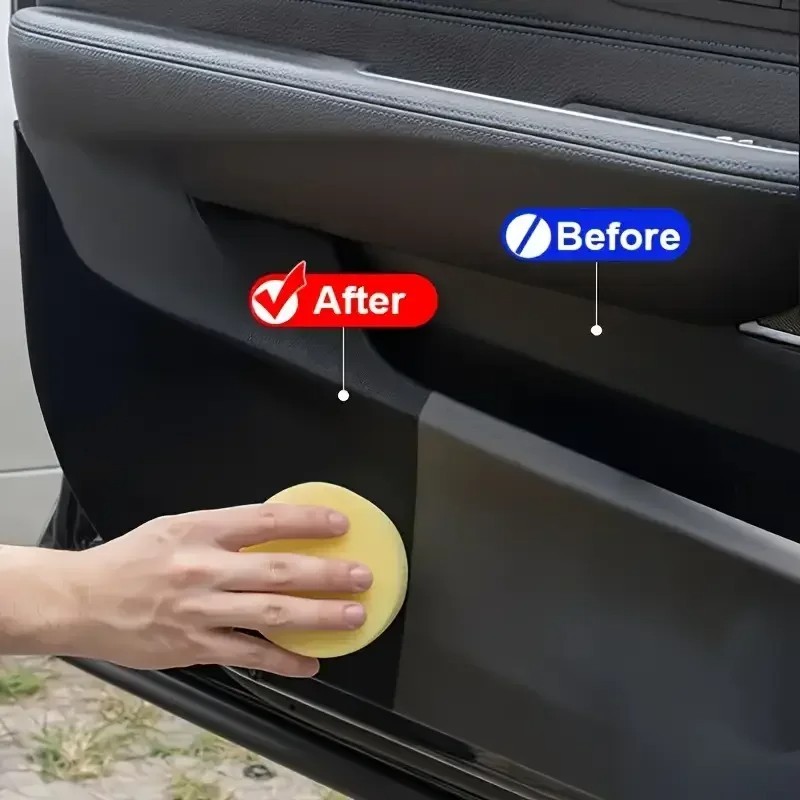 1PC PLASTIC PARTS RENOVATOR, CAR RESTORER, INTERIOR MAINTENANCE POLISHING WAX UK