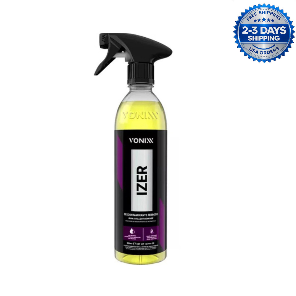 Vonixx Izer Iron Remover 500mL – Brake Dust & Fallout Remover pH Neutral Wheels