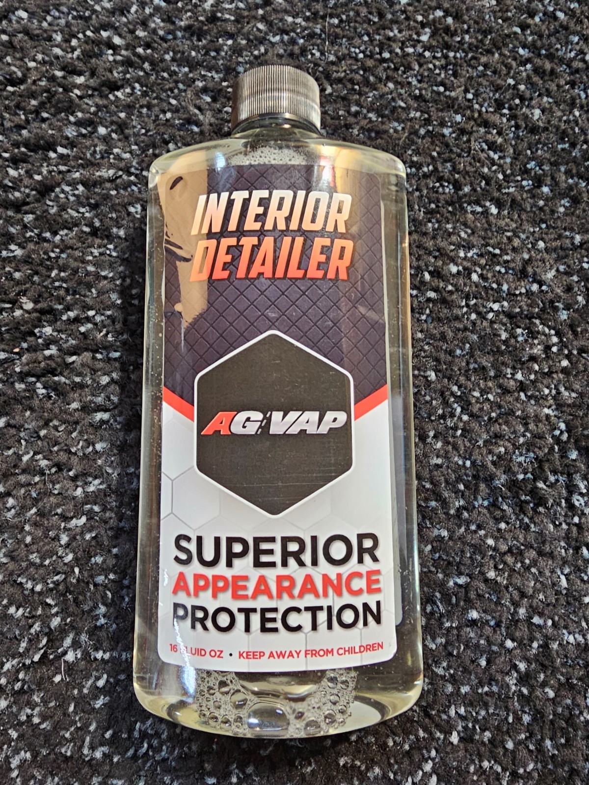 AG VAP Superior Appearance Auto Soap, Interior/Exterior Detailer & Glass Cleaner