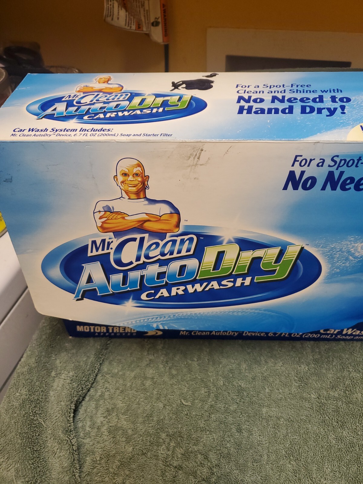 Mr. Clean AutoDry Carwash Car Wash System w/ Soap & Starter Filter