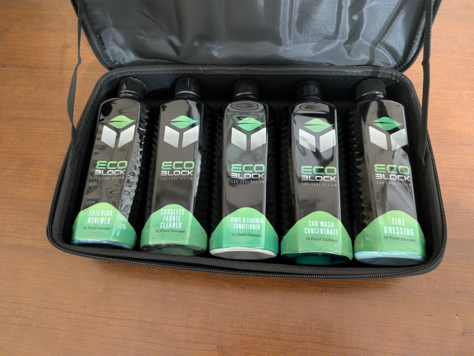 ECO Block Professional Waterless Car Wash Care System eco-friendly w/case NEW