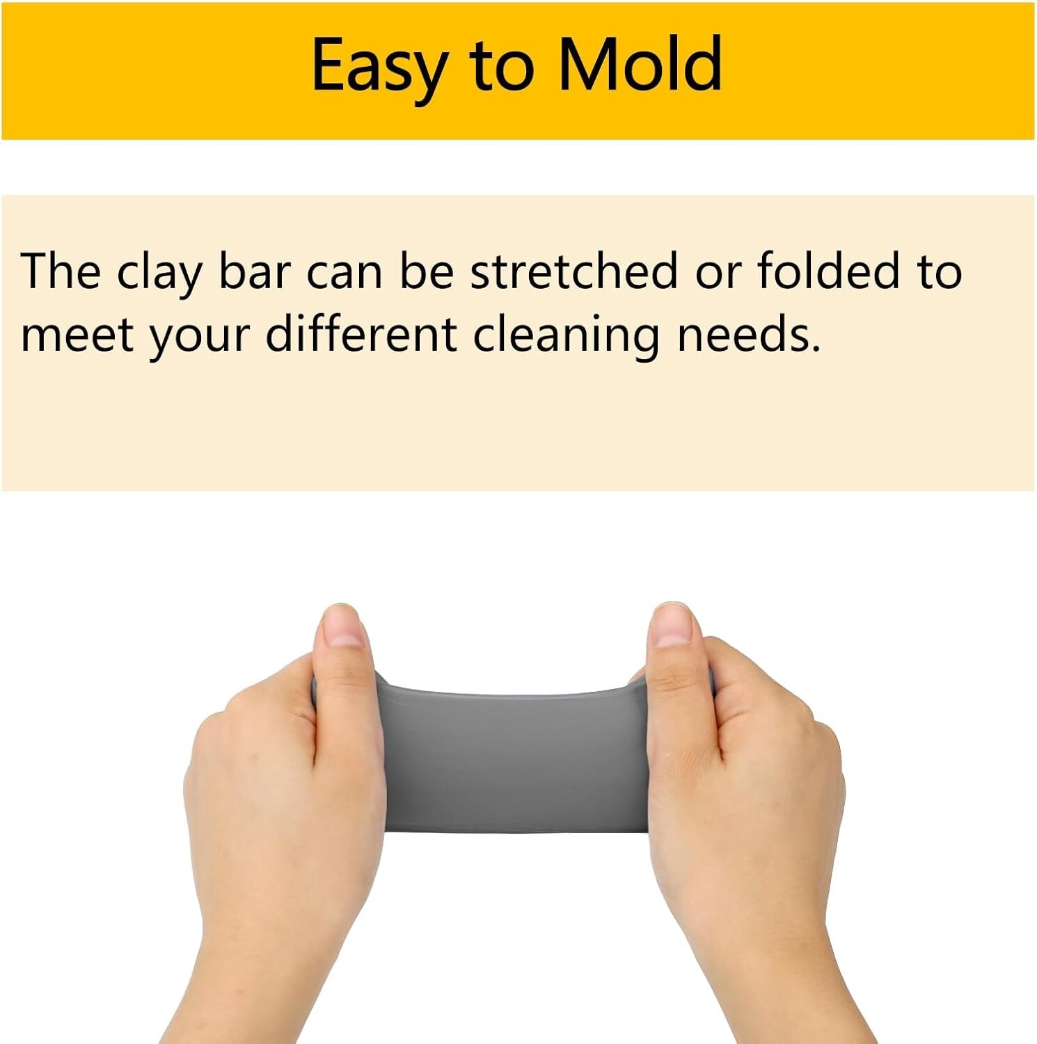 Car Clay Bar 4Pk 400g Premium Grade No Scratch Magic Bars Detailing Cleaner Kit