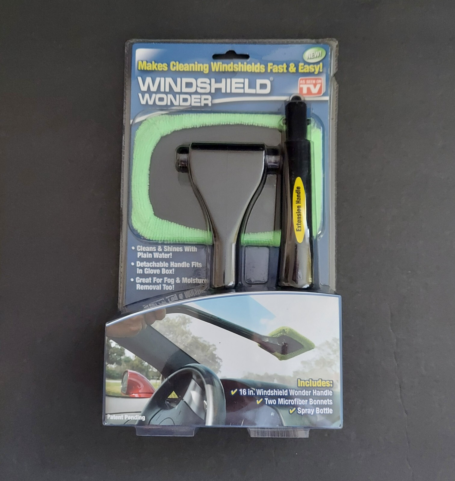 New Windshield Wonder “Makes Cleaning Windshields Fast & Easy!” As Seen on TV