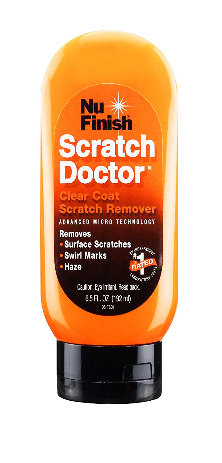Nu Finish SCRATCH DOCTOR Clear Coat Scratch Remover REMOVES: SCUFF MARKS SWIRLS
