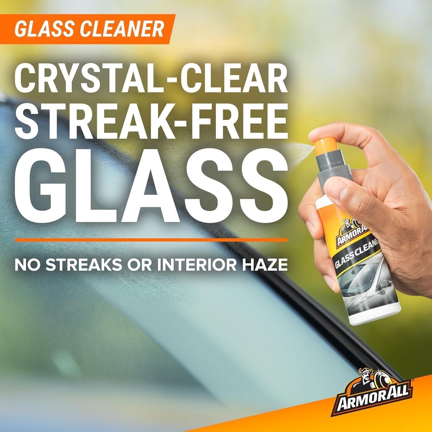 Complete Car Detailing Kit 5 Piece Streak Free Glass Cleaner Multi Purpose Spray