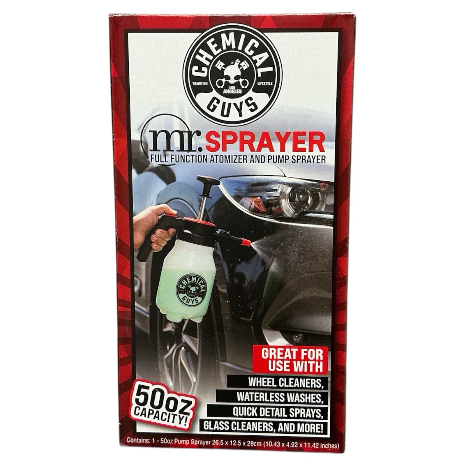 Chemical Guys ACC503 – Mr. Sprayer Full Function Atomizer and Pump Sprayer
