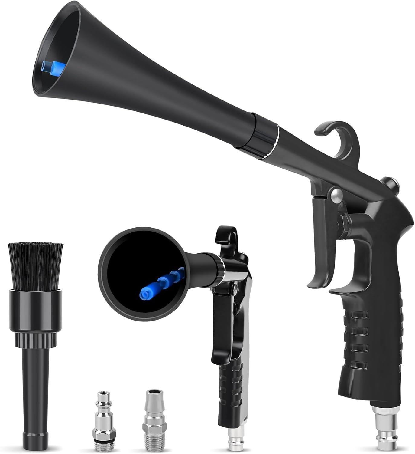 Professional High-Pressure Car Cleaning Gun with 360Â° Swivel & Attachments