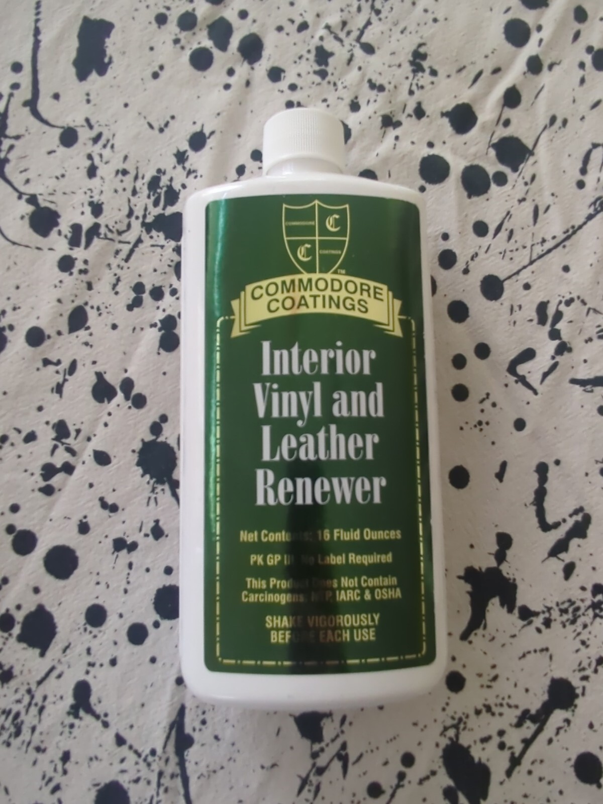 Commodore Coatings Maintenance Kit: wash, leather renewer, paint sealant wax
