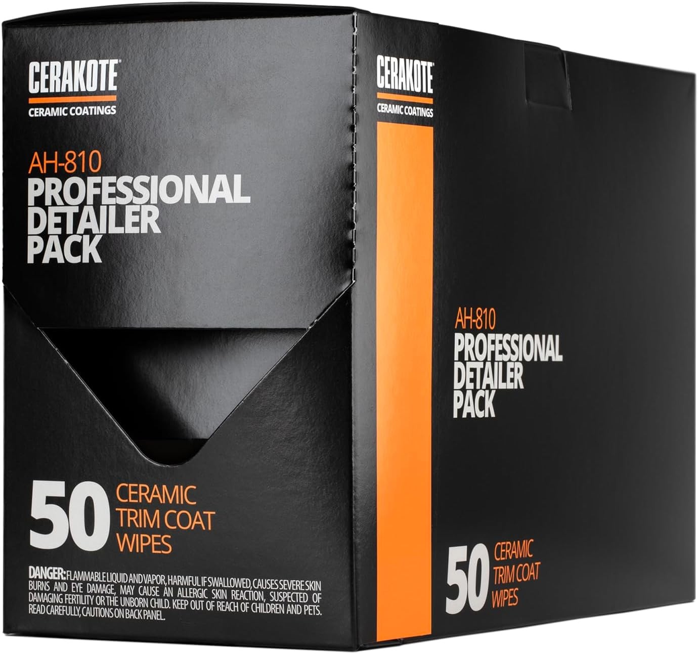 CERAKOTE® Trim Coat Pro Pack – 50 Trim Coat Wipes for Automotive & Detailing