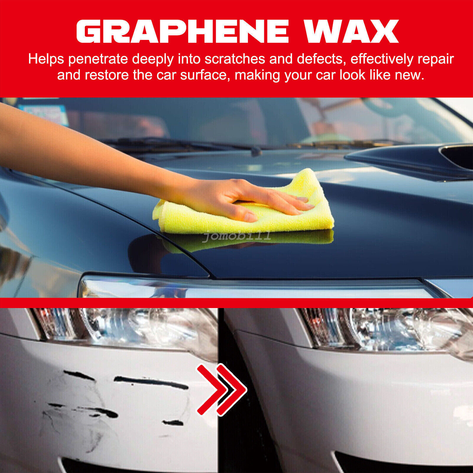 Car Scratch Repair Wax Polishing Coating Scratch Removal Paint Care Wax 60ml