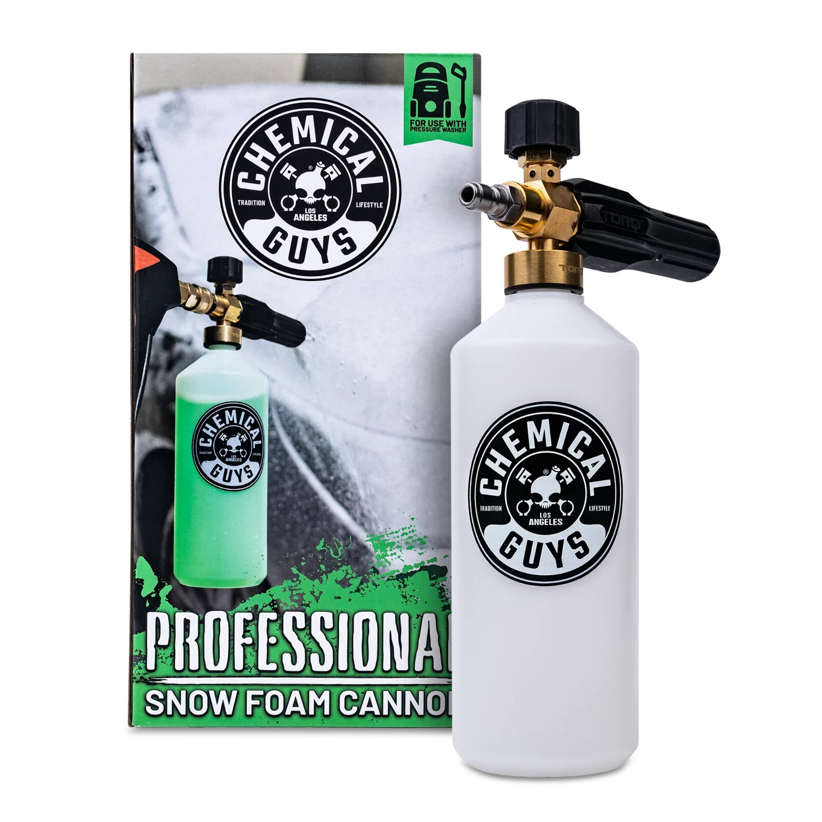 Chemical Guys EQP321 TORQ Professional Snow Foam Cannon Car Wash Snow Foamer …