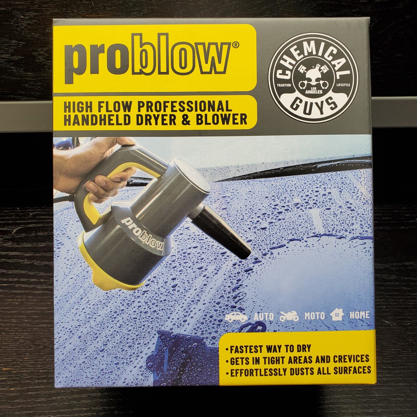 Chemical Guys EQP403 ProBlow High Flow Professional Handheld Dryer & Blower New