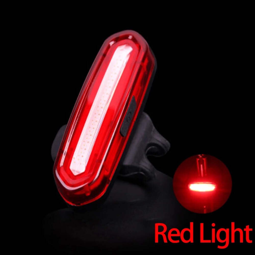 Cycling Tail Light Outdoor Highlight USB Charging Mountain Led Warning Bike