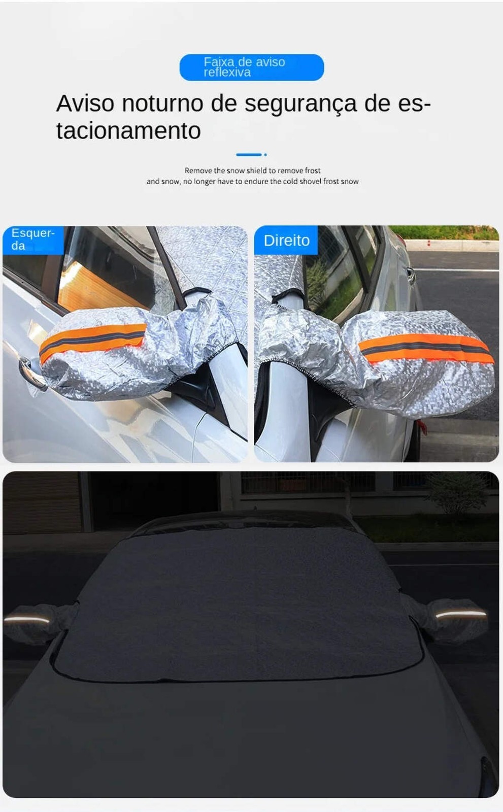 Sunshade Cover Car Windshield Snow Sun Shade Waterproof Protector Automobile