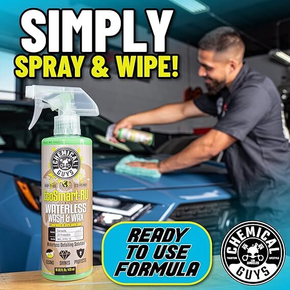 Chemical Guys WAC_707RU_16 EcoSmart-RU Ready Use Waterless Car Wash & Wax 16 oz