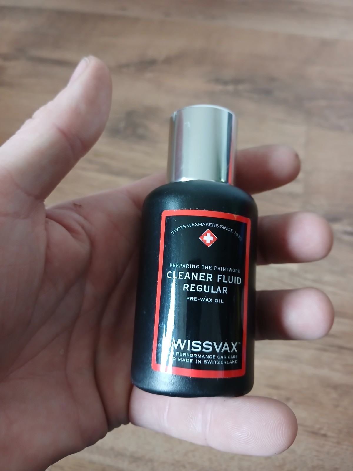 Swissvax Cleaner Fluid Regular Pre Wax Oil ~ 100ml ~ BRAND NEW